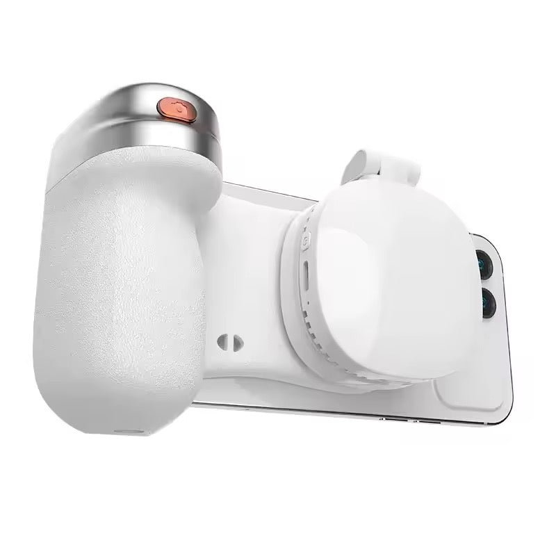Magnetic Phone Camera DSLR Style Shutter Grip for Magsafe iPhone and Android with Wireless Shutter Button