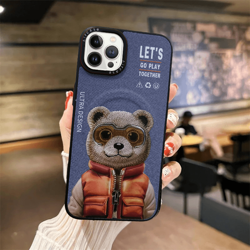 Premium Magsafe Compatible Nimmy Leather Finish Case - Guleel