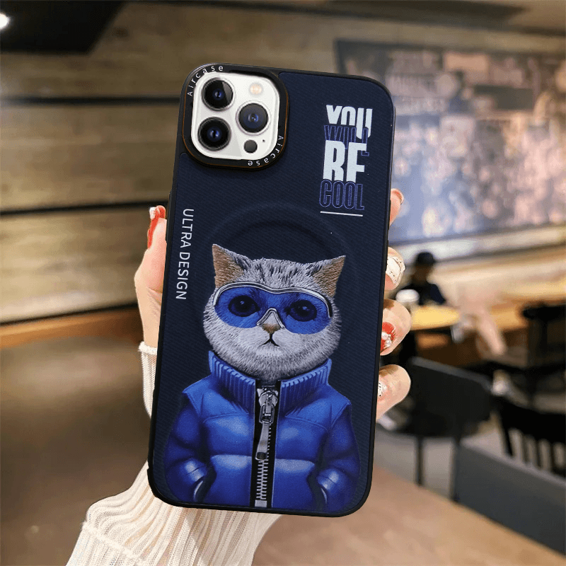 Premium Magsafe Compatible Nimmy Leather Finish Case - Guleel