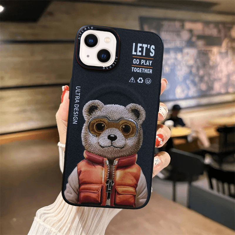 Premium Magsafe Compatible Nimmy Leather Finish Case - Guleel