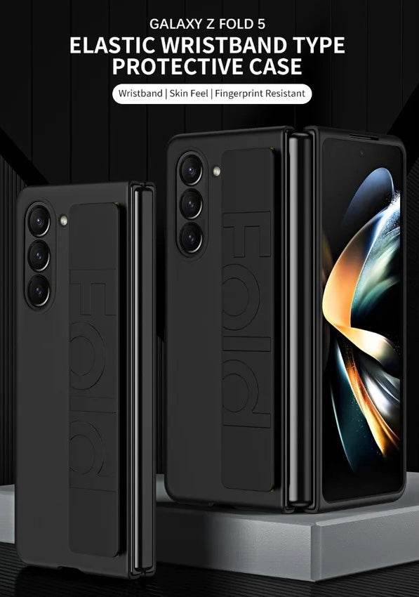 Premium Perfect Grip Stand Holder Strap Design Shock Proof Mobile Cover - Guleel