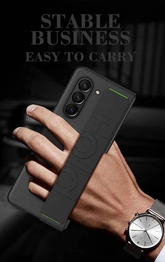 Premium Perfect Grip Stand Holder Strap Design Shock Proof Mobile Cover - Guleel