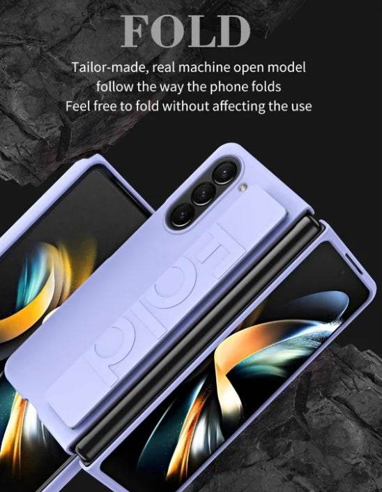 Premium Perfect Grip Stand Holder Strap Design Shock Proof Mobile Cover - Guleel