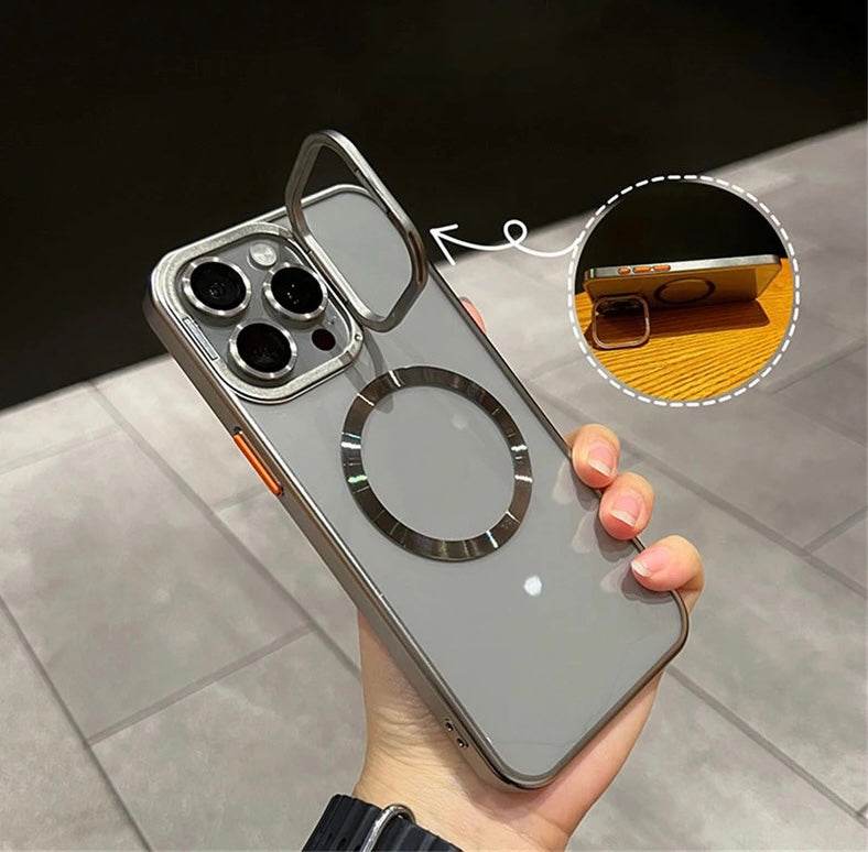 Premium Magsafe Transparent Shockproof Protection Case with FREE Lens - Guleel