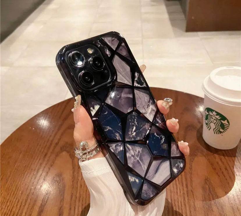 Premium Glitter Diamond Shape Case - Guleel