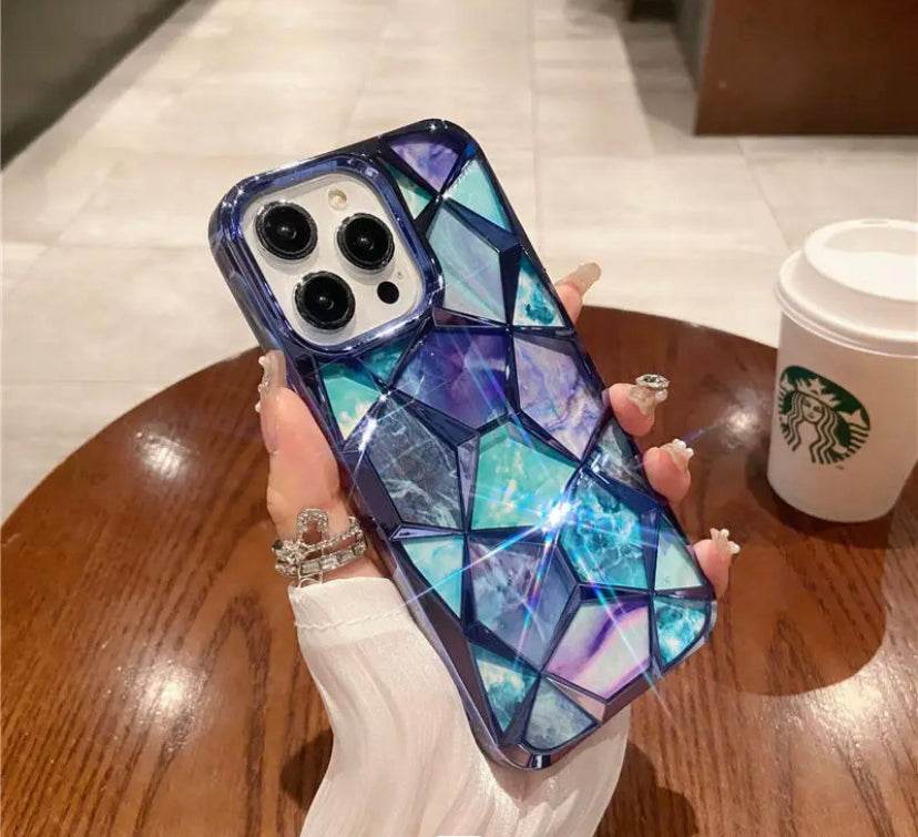 Premium Glitter Diamond Shape Case - Guleel