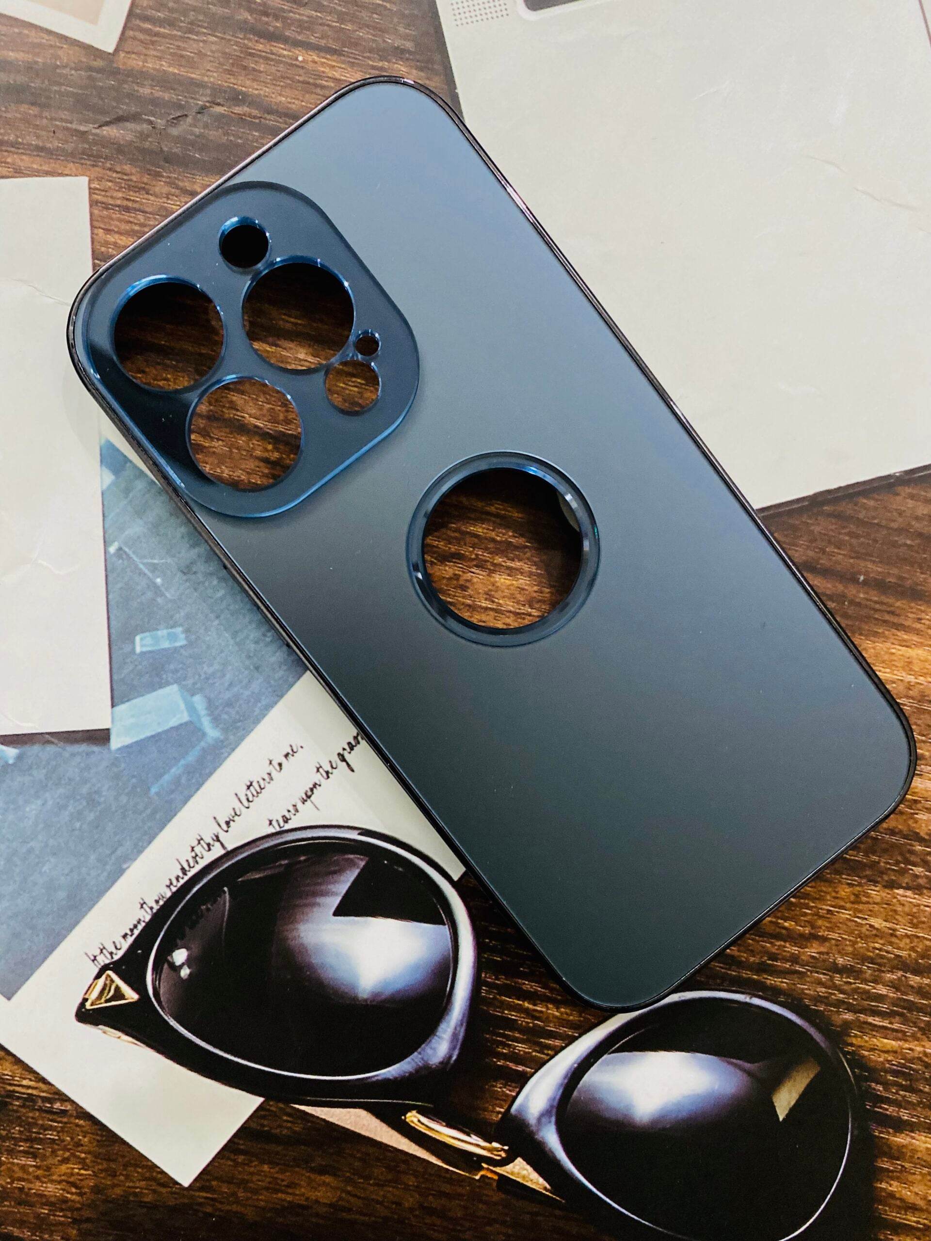 iPhone 14 Pro Premium Shockproof Scratch Proof Camera Protection Case – Dark Blue - Guleel