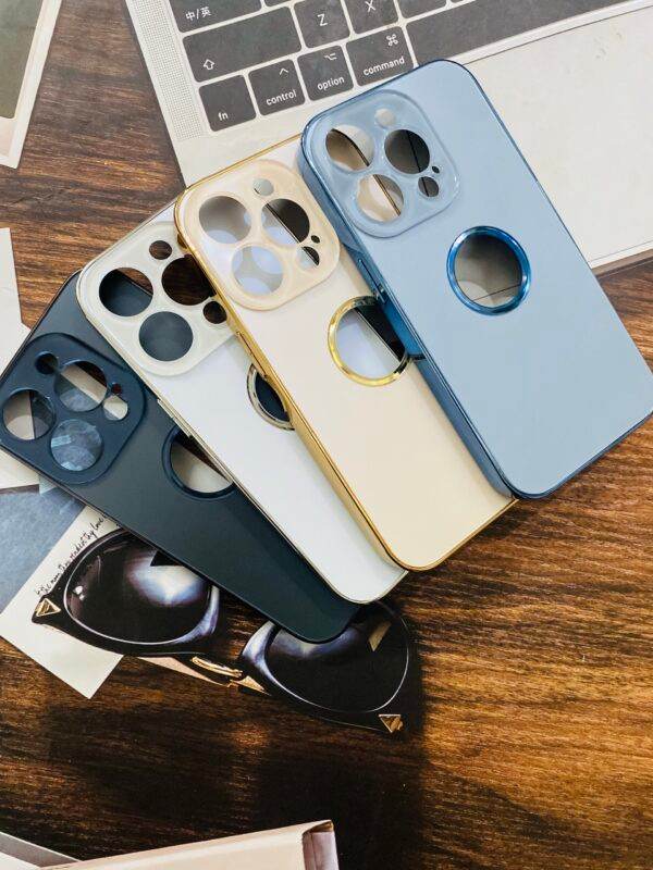 iPhone 14 Pro Premium Shockproof Scratch Proof Camera Protection Case – Gold - Guleel