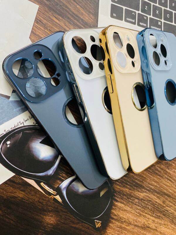 iPhone 14 Pro Premium Shockproof Scratch Proof Camera Protection Case – Gold - Guleel