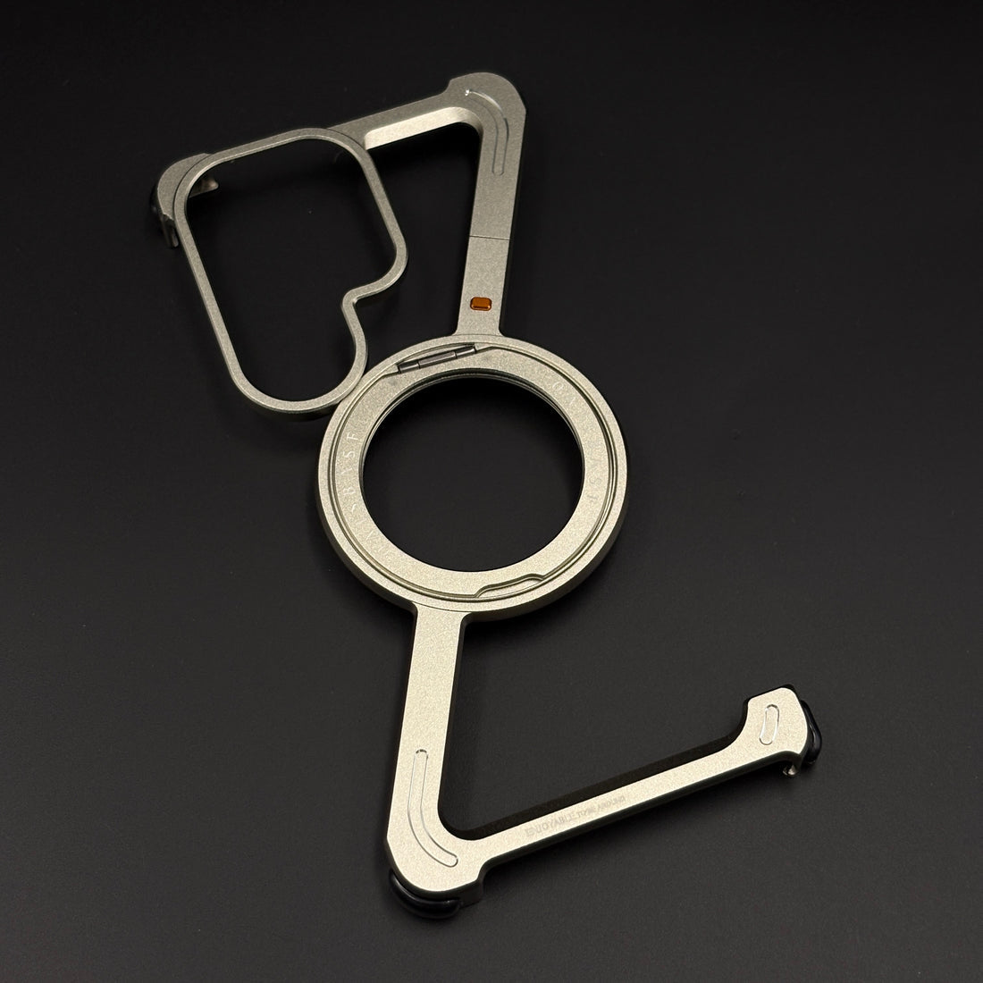 Premium Metal Finish Kickstand Case