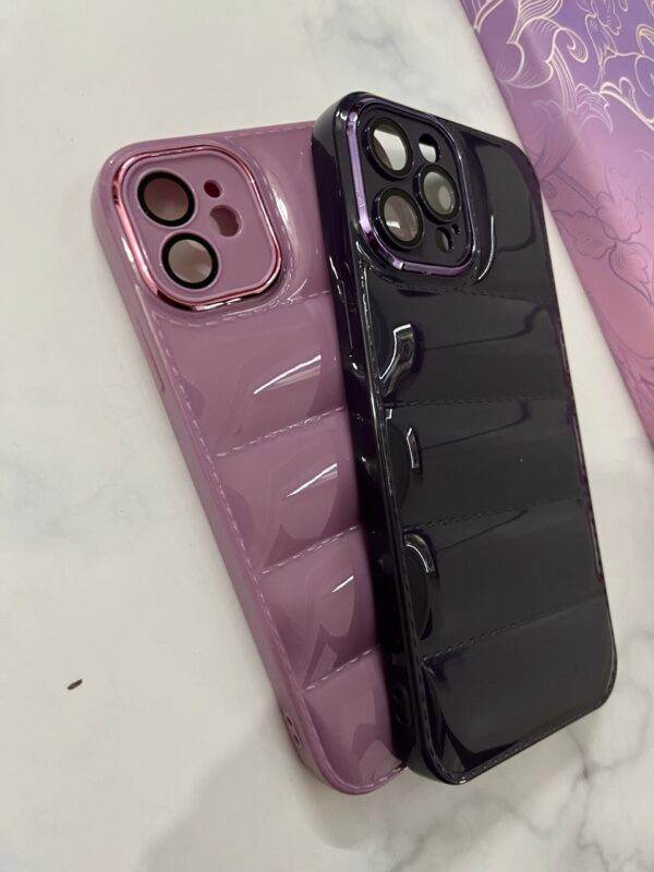 iPhone 14 Pro Max Premium Cushion Glossy Back Cover – Rose Gold - Guleel