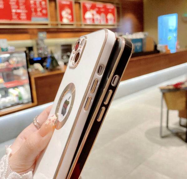 iPhone 11 Camera Protection Logo Cut Case Cover - Mint Green - Guleel