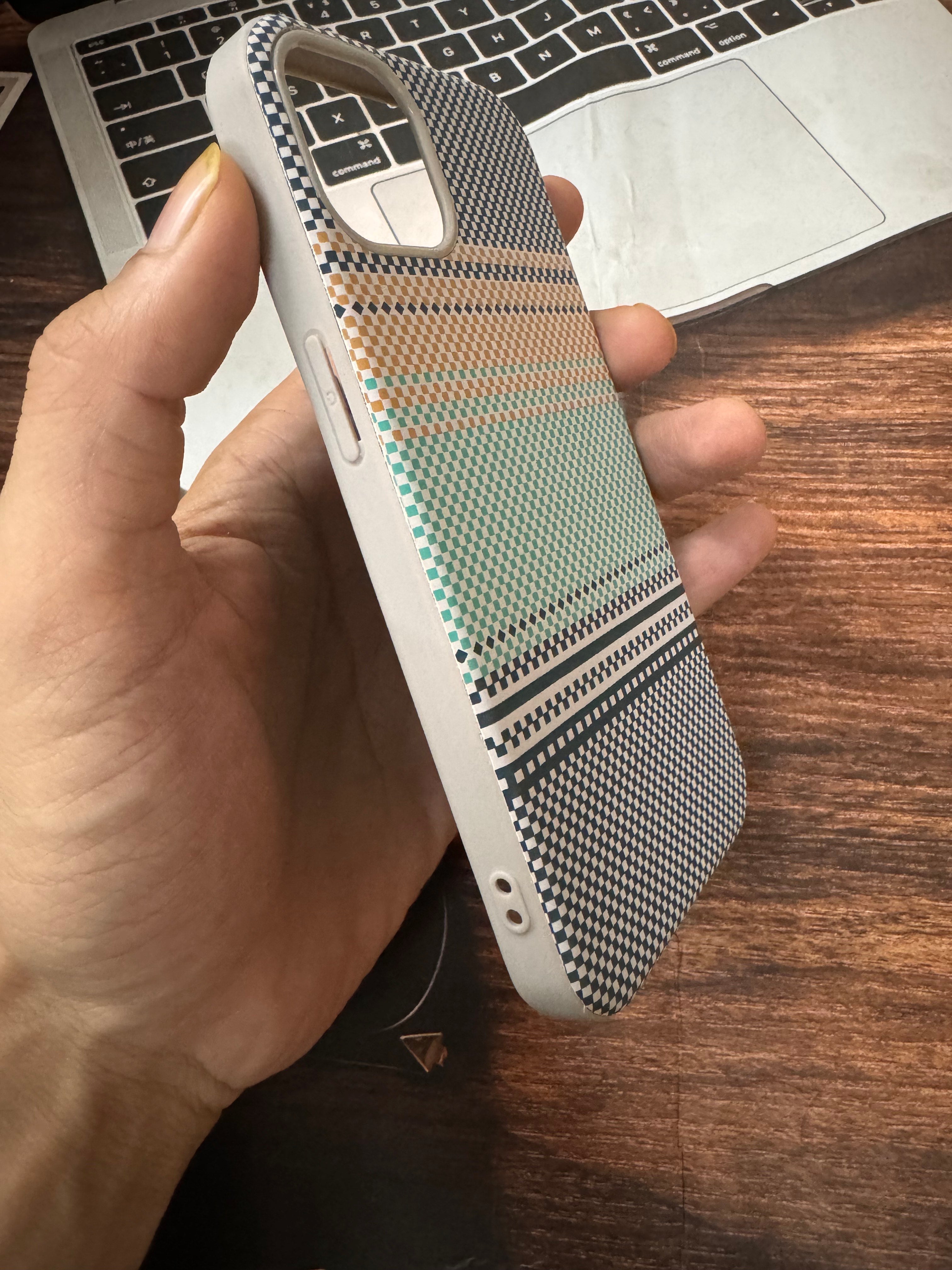 Premium Shockproof Hard Back Case Cover - Grey