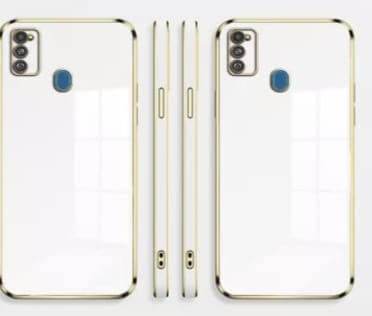 Premium Silicon Case Cover - White - Guleel