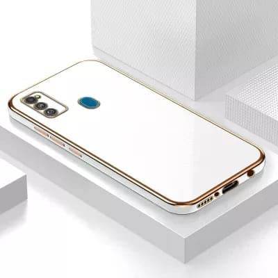 Premium Silicon Case Cover - White - Guleel