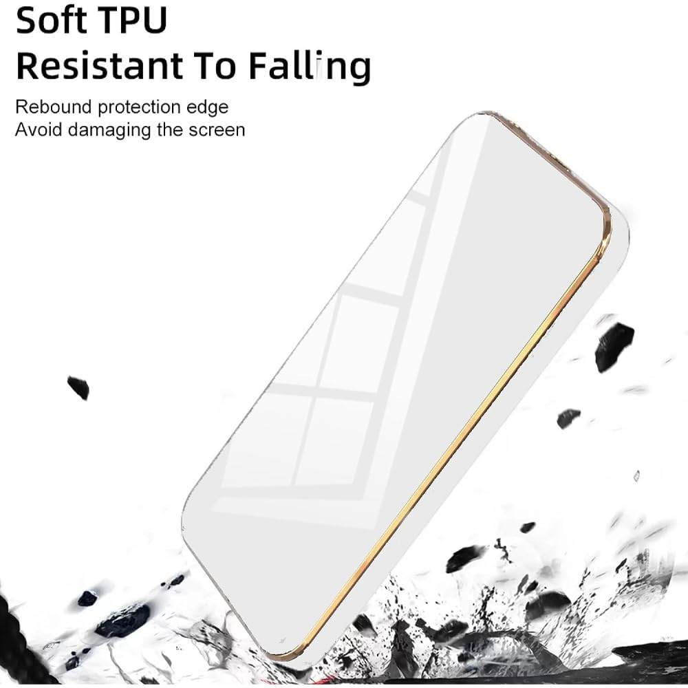 Premium Silicon Case Cover - White - Guleel