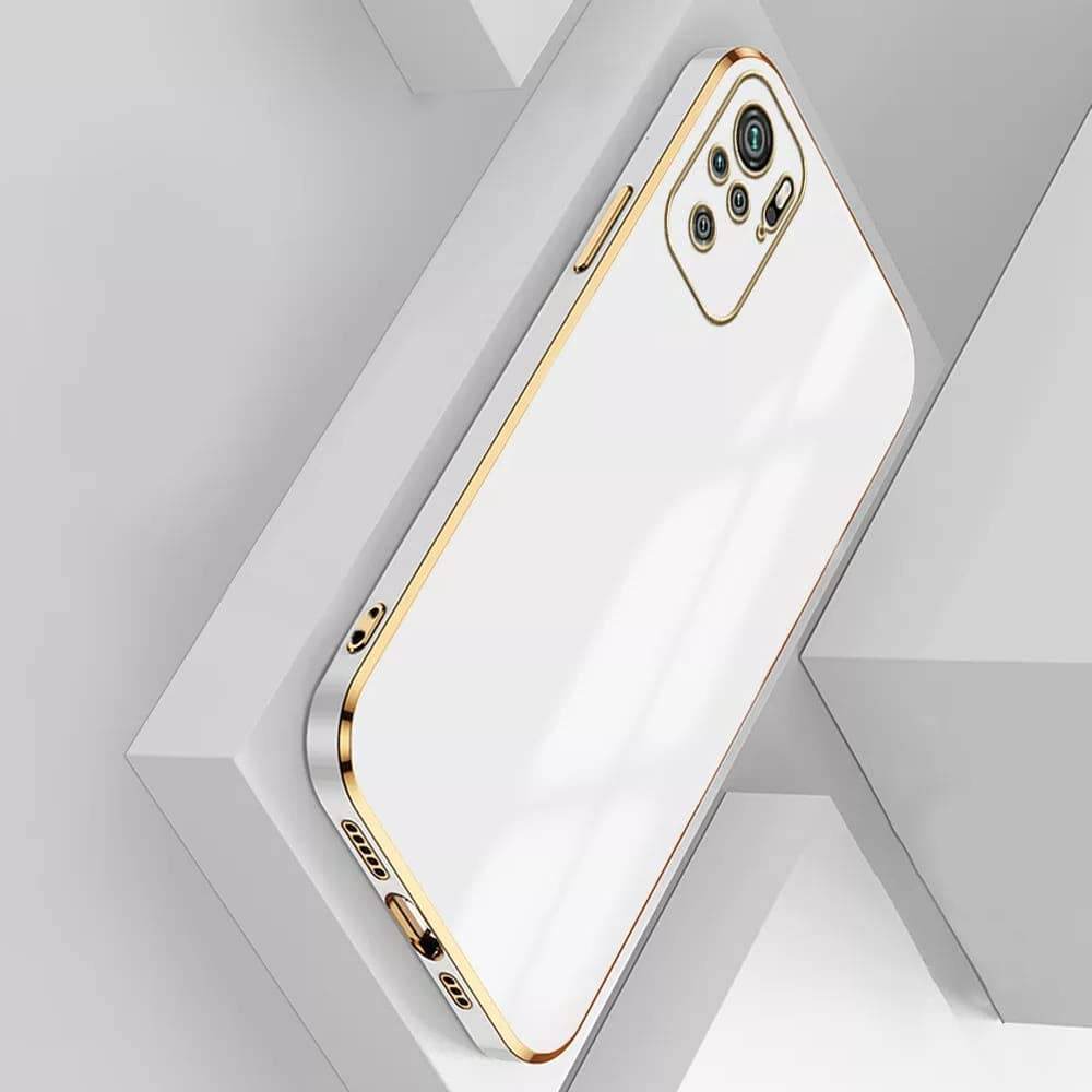 Premium Silicone Back Cover Case - White - Guleel
