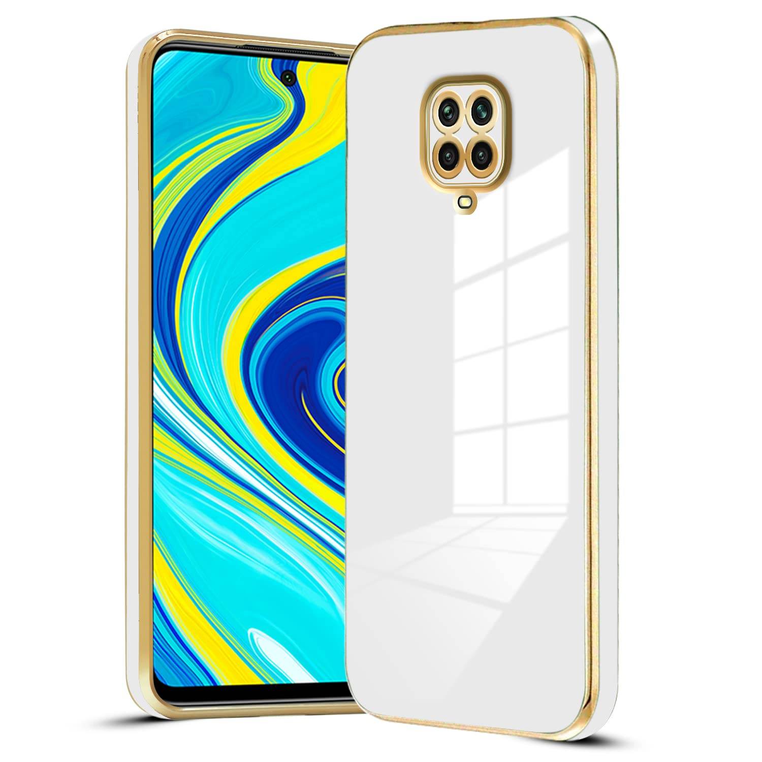 Premium Silicon Case Cover - White - Guleel