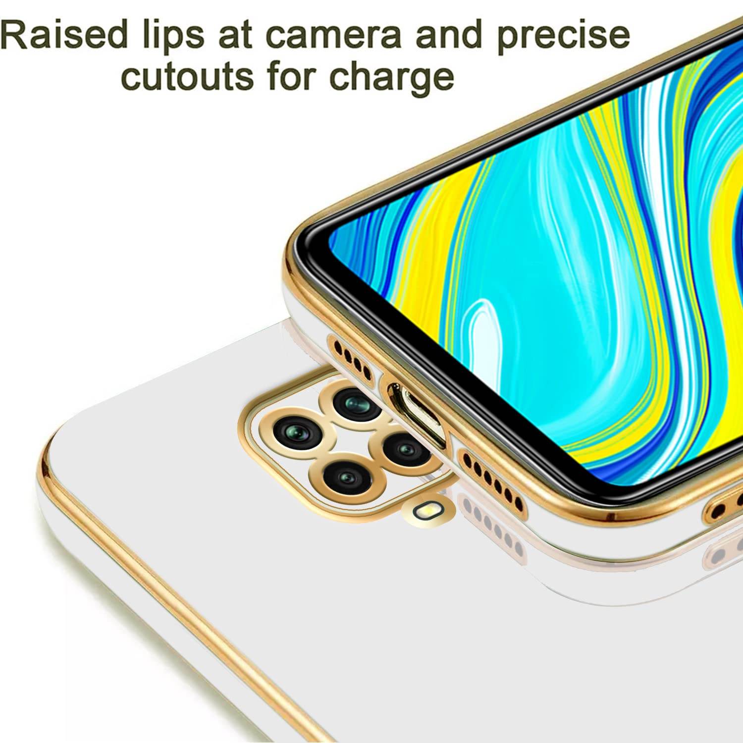 Premium Silicon Case Cover - White - Guleel