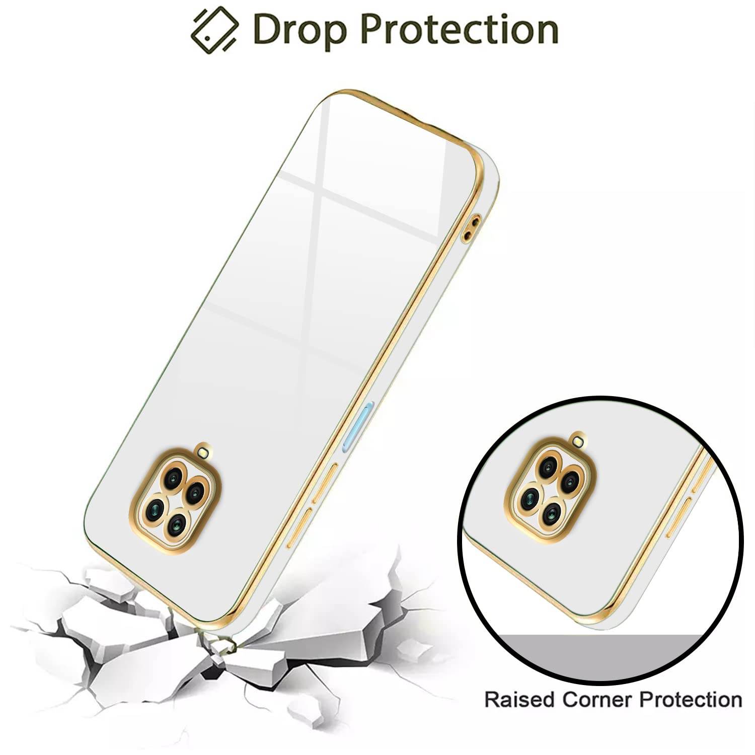 Premium Silicon Case Cover - White - Guleel