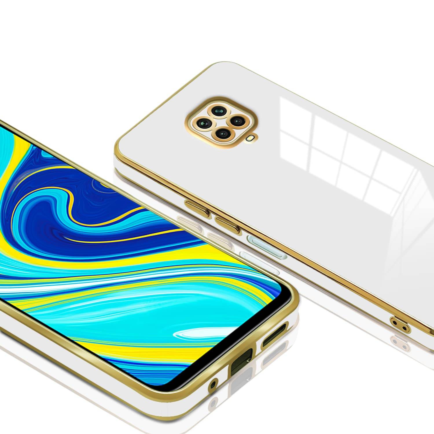 Premium Silicon Case Cover - White - Guleel