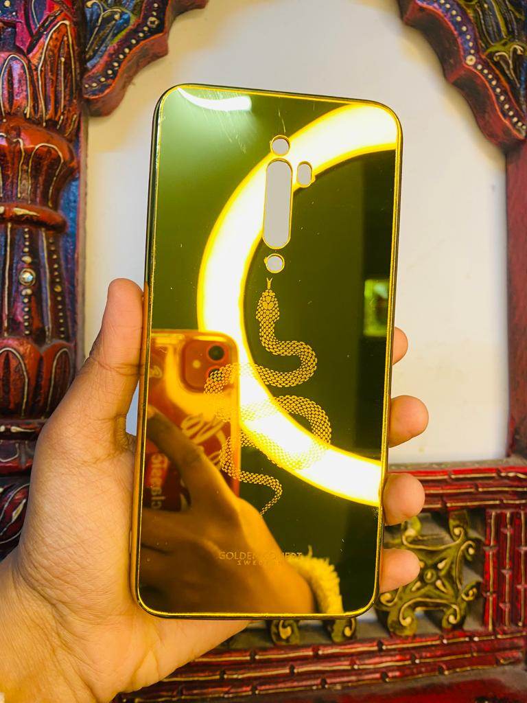 Premium Gold Plated Back Case Cover - Snake - Guleel