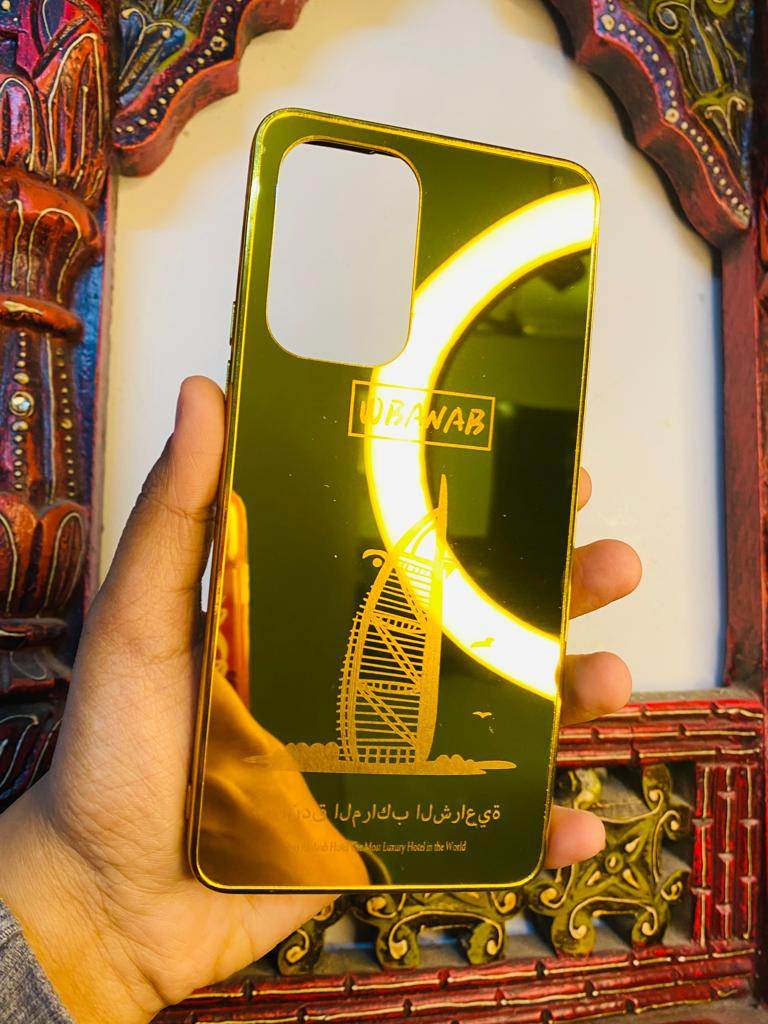 Samsung Galaxy A53 5G Gold Plated Back Case Cover - Ship - Guleel