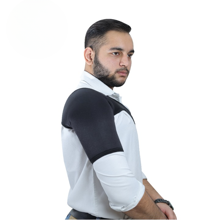 Shoulder Support Neoprene Compression for Stability & Comfort For Sports, Cricket, Tennis & Gym Adjustable Shoulder Brace
