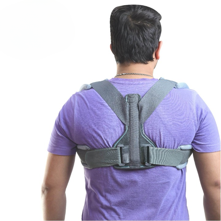 Premium Posture Corrector Belt For Men & Women - Spine & Body Posture Correction Support Belt For Correct Back, Shoulder and Neck Pain