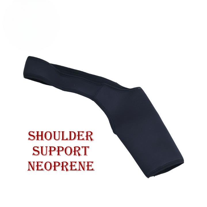 Shoulder Support Neoprene Compression for Stability & Comfort For Sports, Cricket, Tennis & Gym Adjustable Shoulder Brace