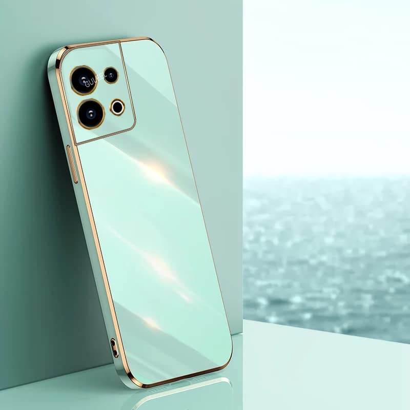 Oppo Reno 8 5G Premium Silicon Case Cover - Mint Green - Guleel