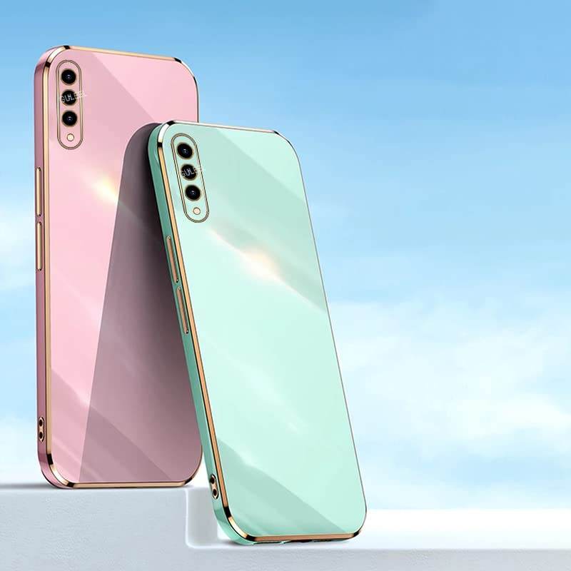 Vivo S1 Premium Silicon Case Cover - Blue - Guleel