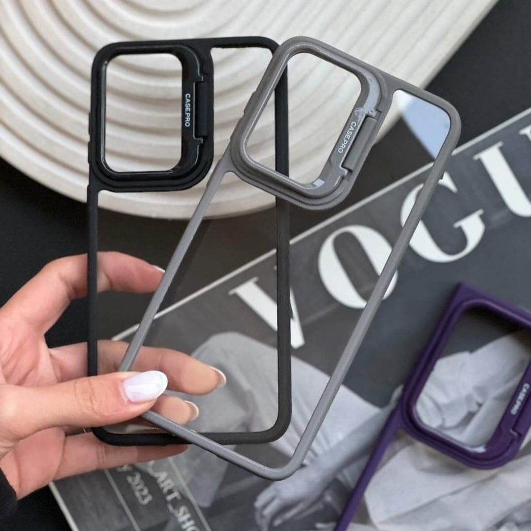 Samsung Galaxy S22 Ultra Premium Camera Lens Kickstand Case - Blue - Guleel