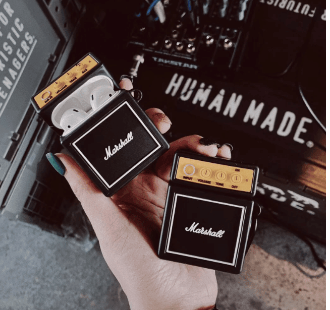 Airpod's 2 Trendy Marshall Airpod's Silicone Case ( Airpods not Included ) - Guleel