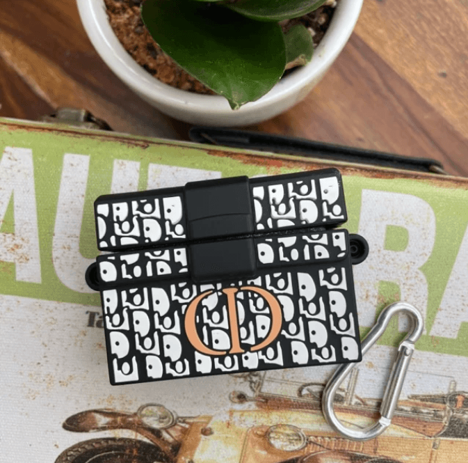 Airpods 2 C-D Purse Silicone Case ( Airpods Not Included ) - Guleel