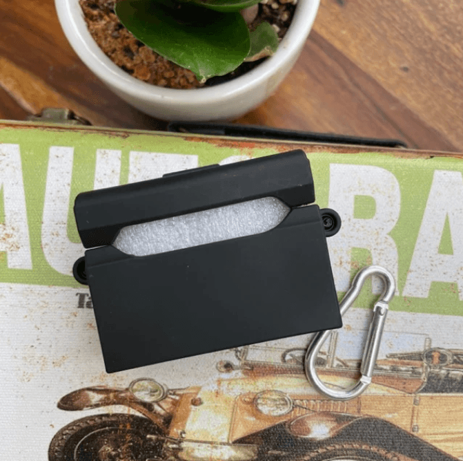 Airpod's 1 Premium Cute Purse Silicone Case ( Airpods Not Included ) - Black White - Guleel