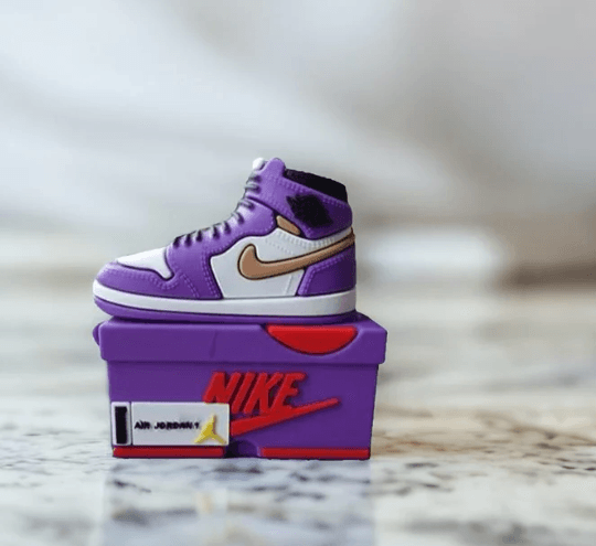 Airpods Pro 2 Sneaker Style Shoe Box Case Cover - Lavender - Guleel