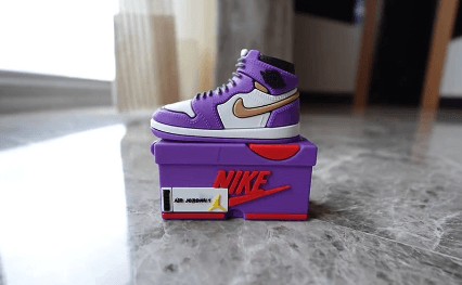 Airpods Pro 2 Sneaker Style Shoe Box Case Cover - Lavender - Guleel