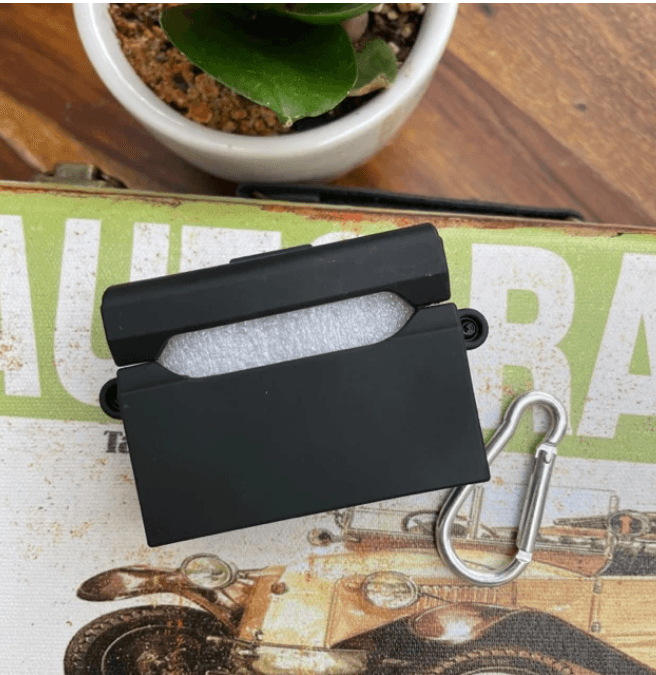 Airpod's Pro Cute Silicone Protective Bag Cartoon Case - Black - Guleel