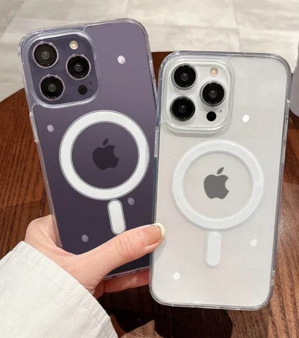 Premium Shock Proof Magsafe Transparent Case - Guleel