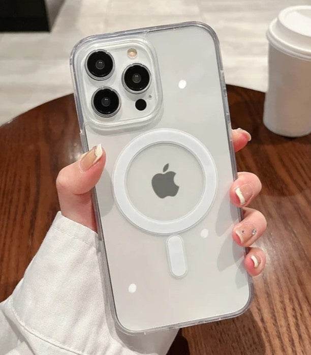 Premium Shock Proof Magsafe Transparent Case - Guleel