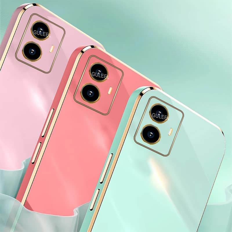 Vivo T1 44W 4G Premium Silicon Case Cover - Mint Green - Guleel