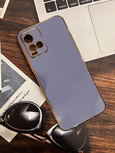 Vivo V20 Premium Silicon Case Cover - Blue - Guleel