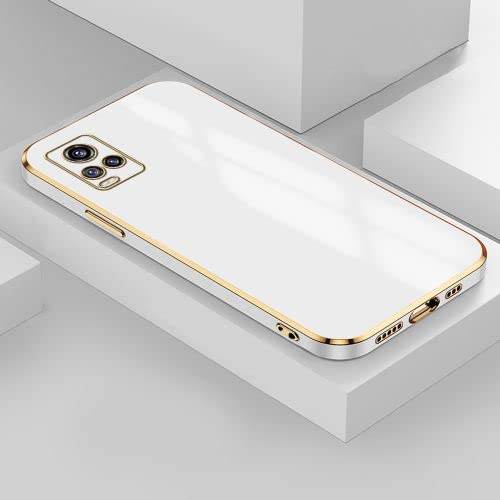 Vivo V20 Premium Silicon Case Cover - White - Guleel