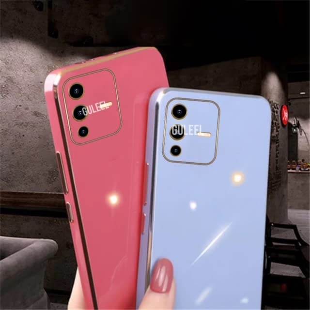 Vivo V23 Pro 5G Premium Silicon Case Cover - Mint Green - Guleel