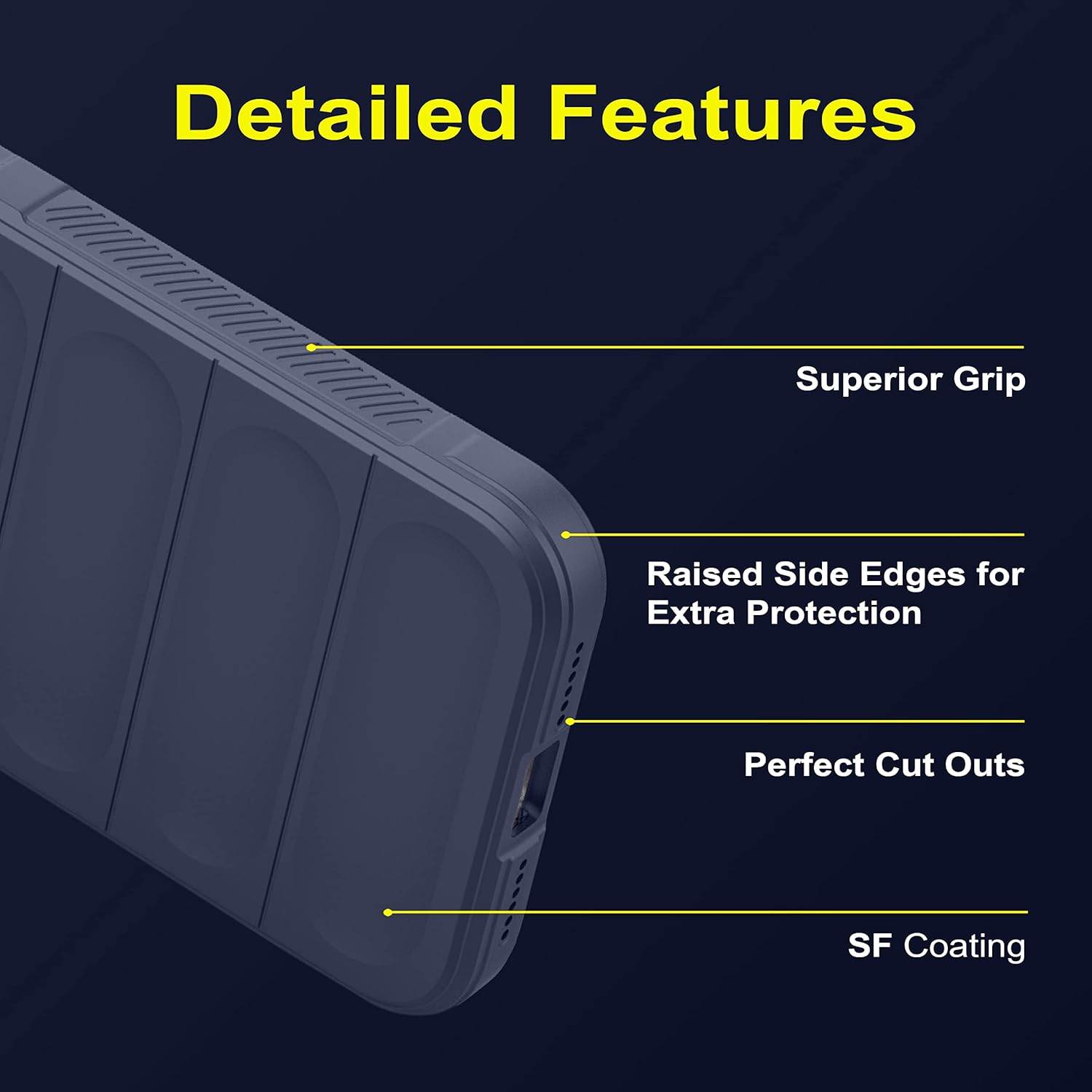 Vivo V40 / V40 Pro Liquid Silicon Back Case- Blue - Guleel