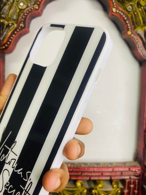 iPhone 12 Pro Max Premium Shock Proof Mirror Finish Case - Black - Guleel