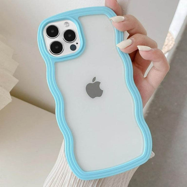 3D Wave Shock Proof Transparent Case - Guleel