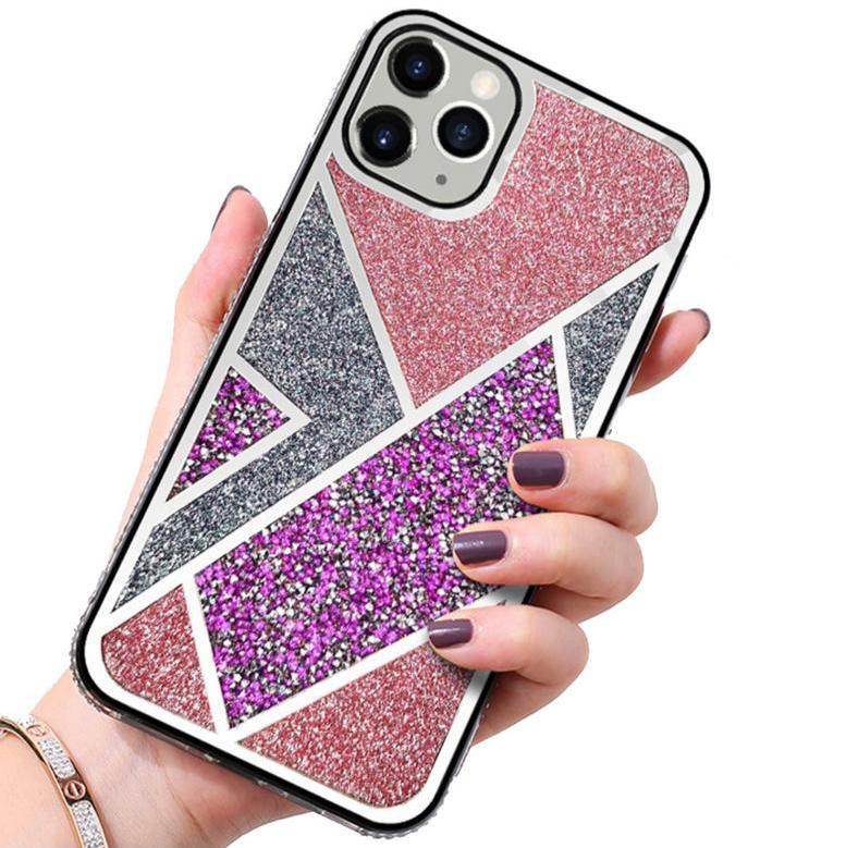 Premium Glitter Case Cover Case - Multicolor - Guleel