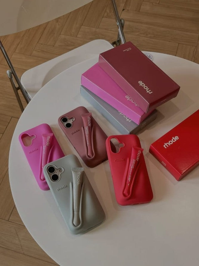 Premium 3D Silicon Lip Gloss Phone Case with FREE Tinted Lip Balm